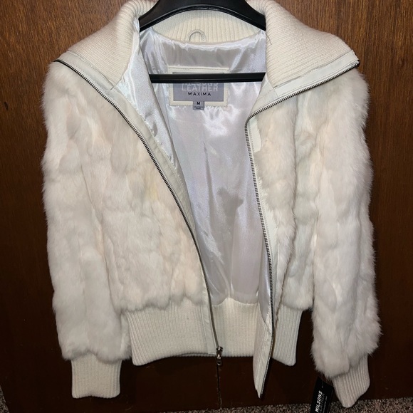 Wilson leather fur jacket - Picture 2 of 4